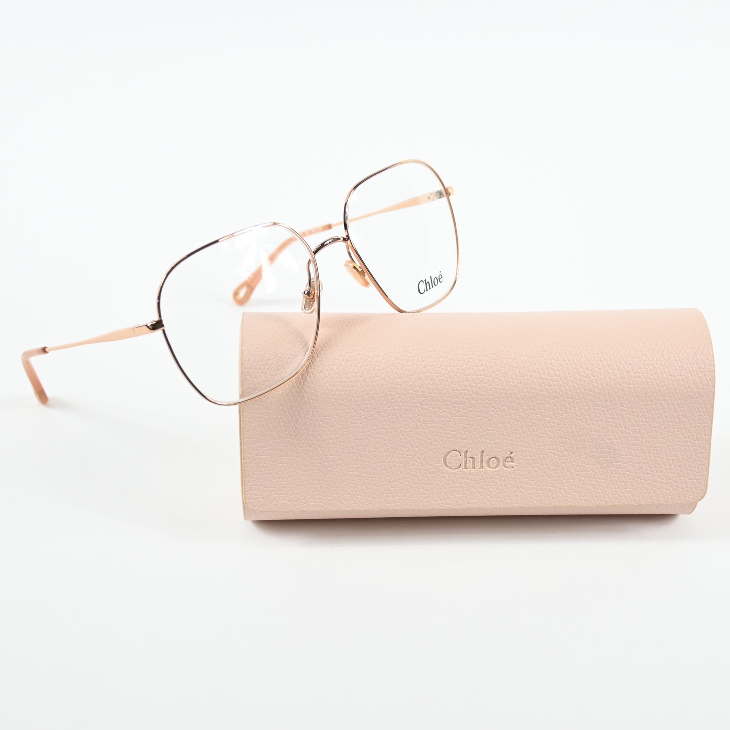 Chloe CH0023O 002 Womens Authentic Eyeglasses Gold, 59-17mm - New