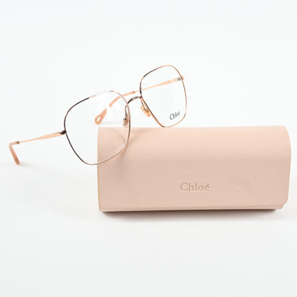 Chloe CH0023O 002 Womens Authentic Eyeglasses Gold, 59-17mm - New