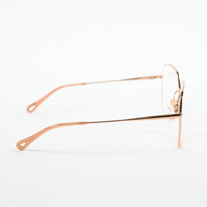 Chloe CH0023O 002 Womens Authentic Eyeglasses Gold, 59-17mm - New