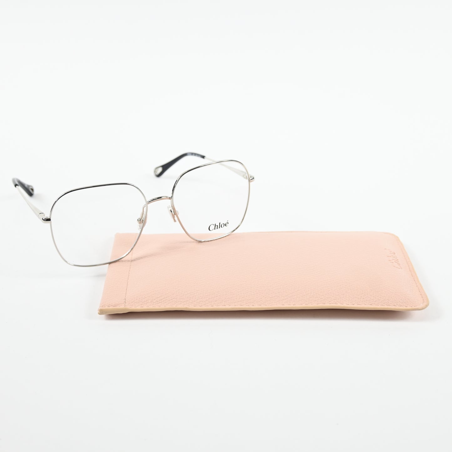 Chloe CH0023O 003 Womens Authentic Eyeglasses Silver, 59-17mm - New
