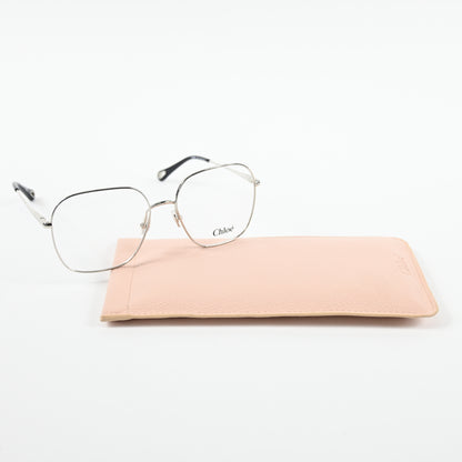 Chloe CH0023O 003 Womens Authentic Eyeglasses Silver, 59-17mm - New