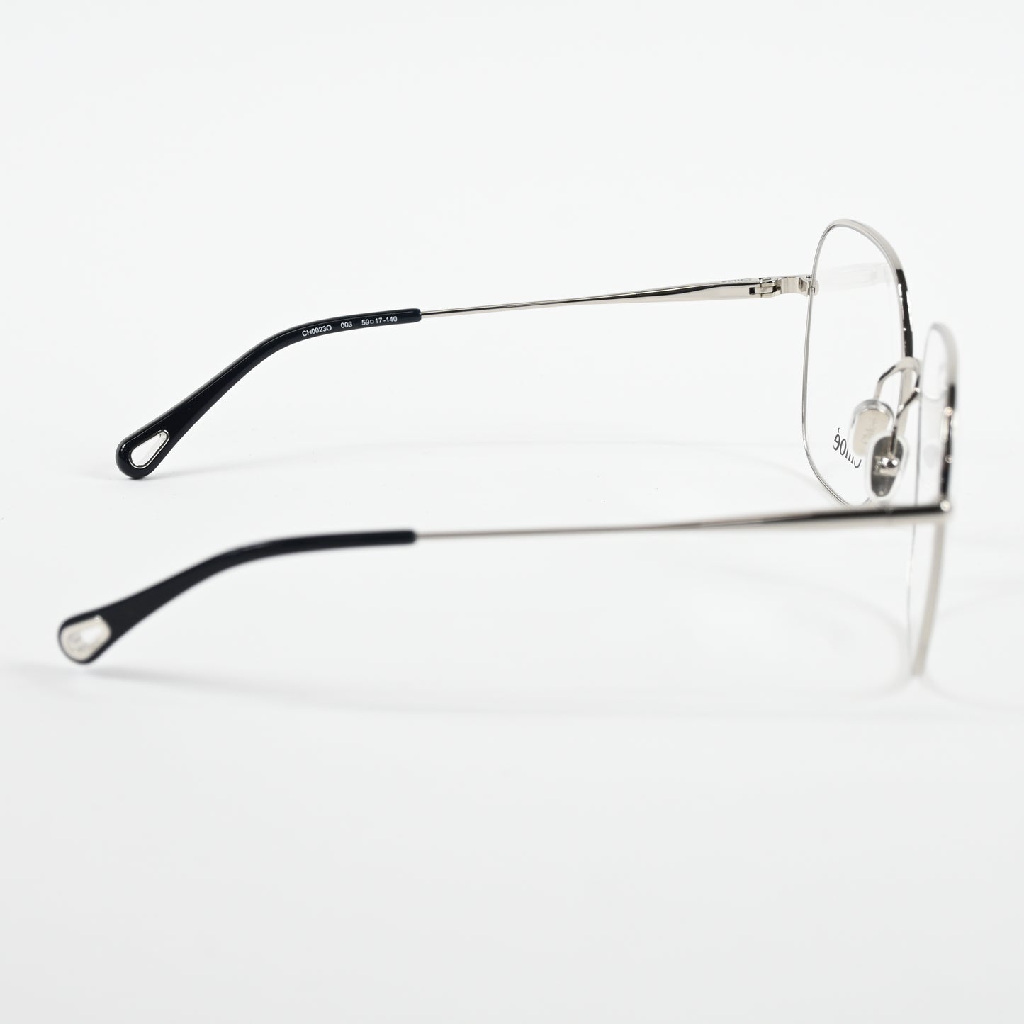 Chloe CH0023O 003 Womens Authentic Eyeglasses Silver, 59-17mm - New