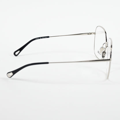 Chloe CH0023O 003 Womens Authentic Eyeglasses Silver, 59-17mm - New