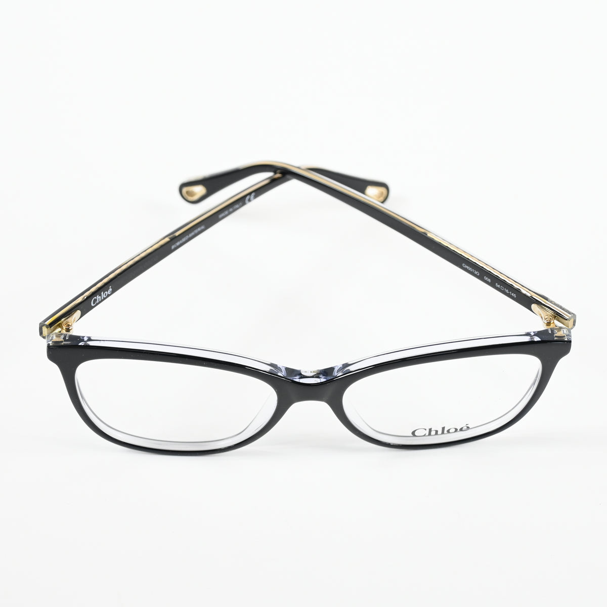 Chloe CH0013O 008 Womens Authentic Sunglasses Black/Gray, 54-16mm - New