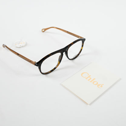 Chloe CH0010O 003 Womens Authentic Eyeglasses Havana/Brown, 54-16mm - New