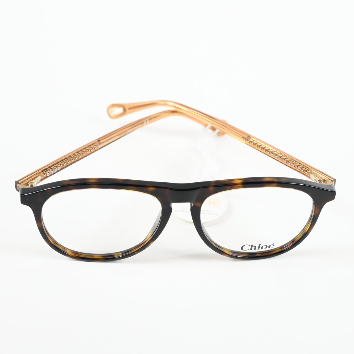 Chloe CH0010O 003 Womens Authentic Eyeglasses Havana/Brown, 54-16mm - New