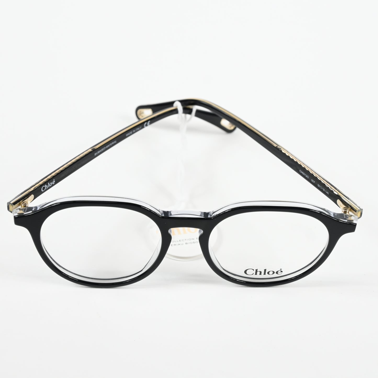 Chloe CH0012O 007 Womens Authentic Eyeglasses Black/Gray, 50-18mm - New