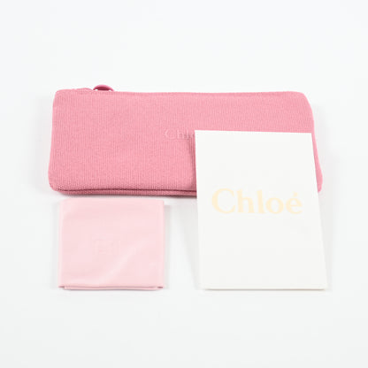Chloe CH0012O 005 Womens Authentic Eyeglasses Clear Light Pink, 50-18mm - New