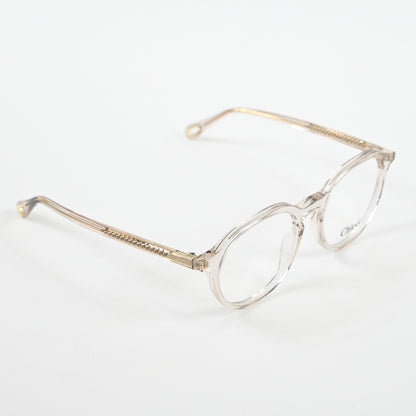Chloe CH0012O 005 Womens Authentic Eyeglasses Clear Light Pink, 50-18mm - New