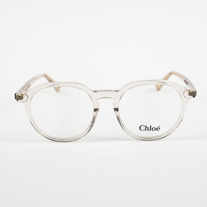 Chloe CH0012O 005 Womens Authentic Eyeglasses Clear Light Pink, 50-18mm - New