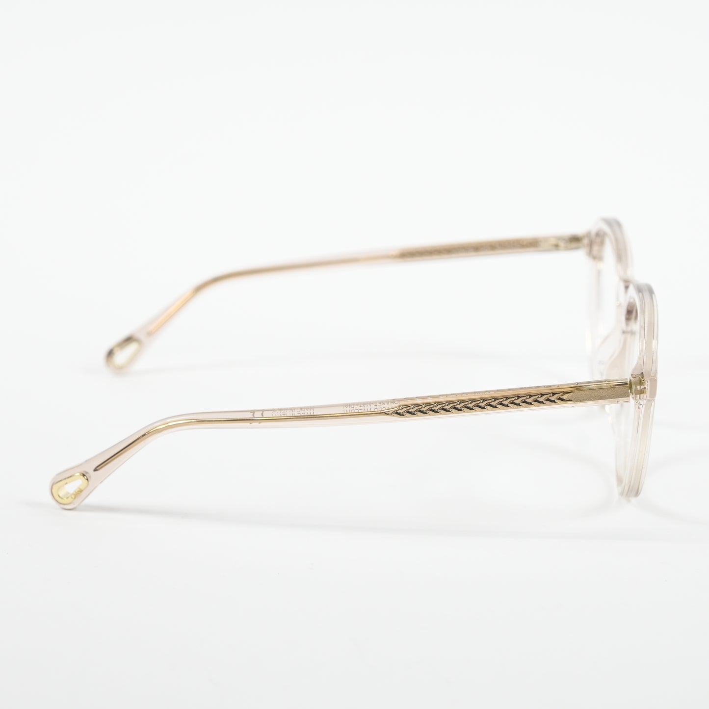 Chloe CH0012O 005 Womens Authentic Eyeglasses Clear Light Pink, 50-18mm - New