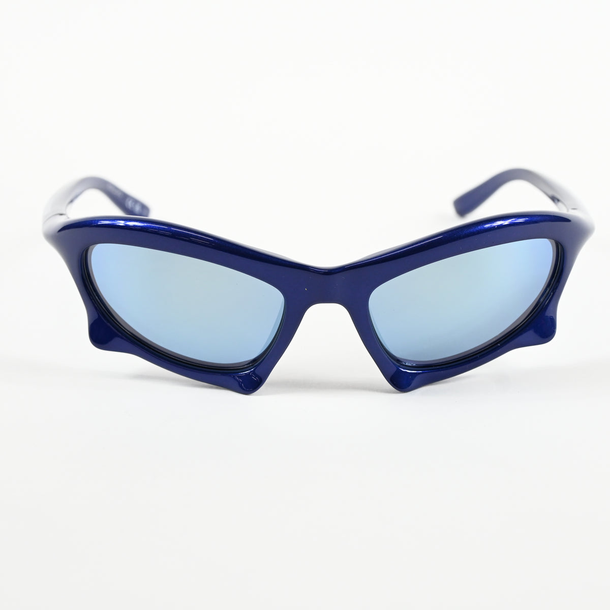 Balenciaga BB0229S 006 Mens Authentic Sunglasses Blue, 59mm - New