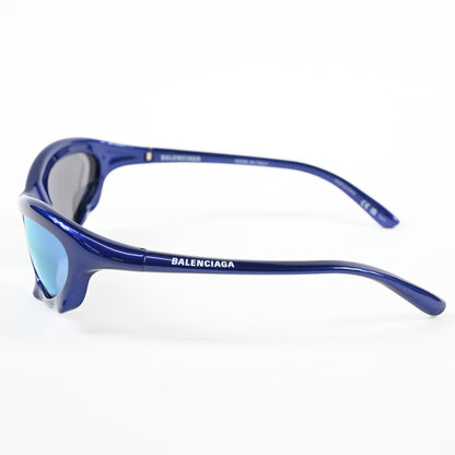 Balenciaga BB0229S 006 Mens Authentic Sunglasses Blue, 59mm - New