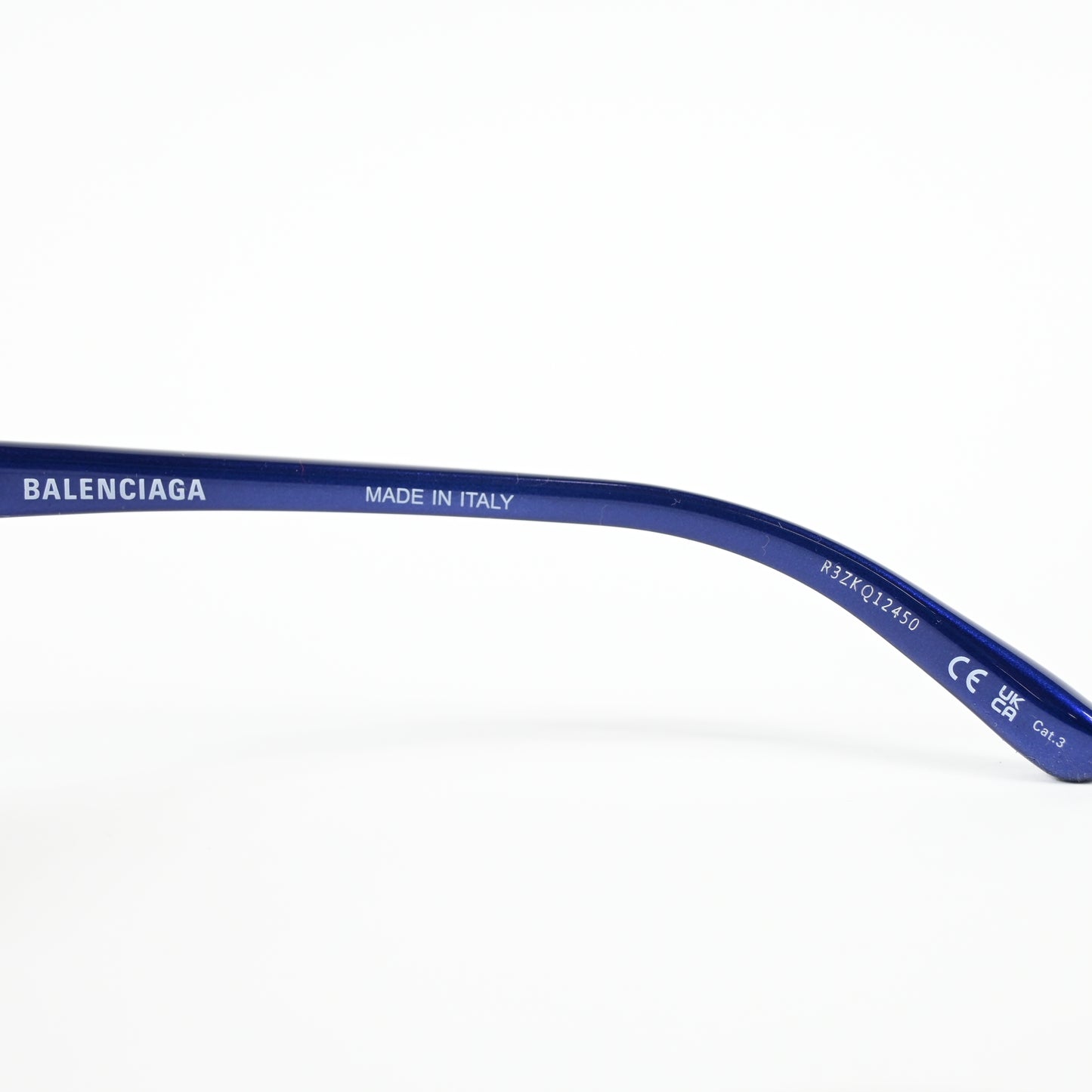 Balenciaga BB0229S 006 Mens Authentic Sunglasses Blue, 59mm - New