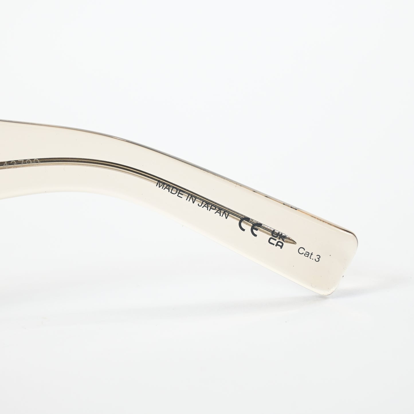 Yves Saint Laurent SL-697S 003 Unisex Authentic Sunglasses Beige/Gray, 51 - New