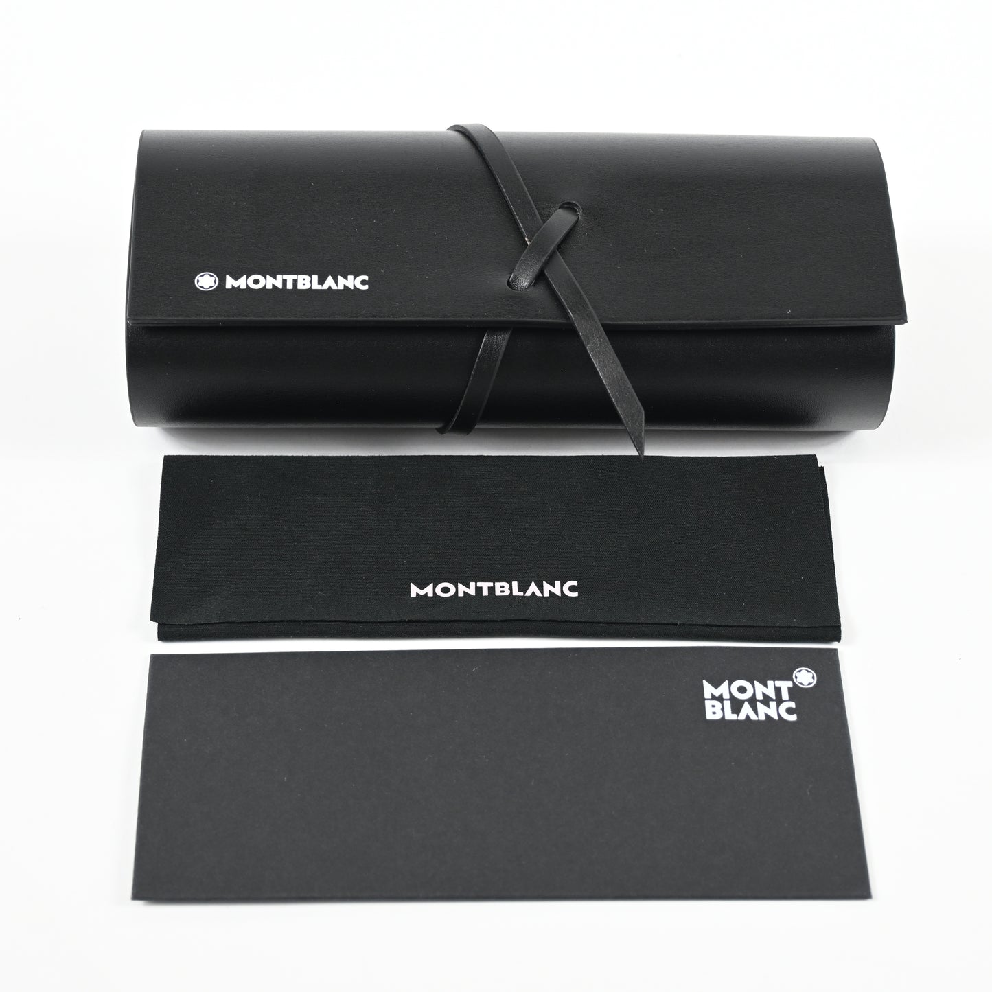 Montblanc MB0190S 002 Mens Authentic Sunglasses Ruthenium Green, 55mm - New