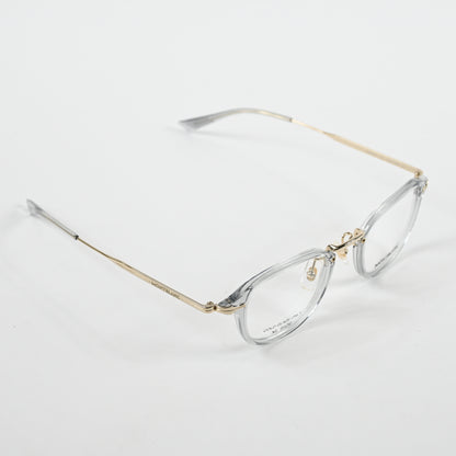 Montblanc MB0336O 003 Mens Authentic Eyeglasses Gray/Gold, 48mm - New