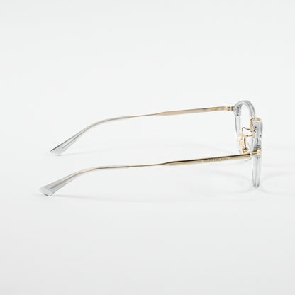 Montblanc MB0336O 003 Mens Authentic Eyeglasses Gray/Gold, 48mm - New