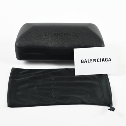 Balenciaga BB0261S 002 Mens Authentic Sunglasses Havana/Silver, 57mm - New