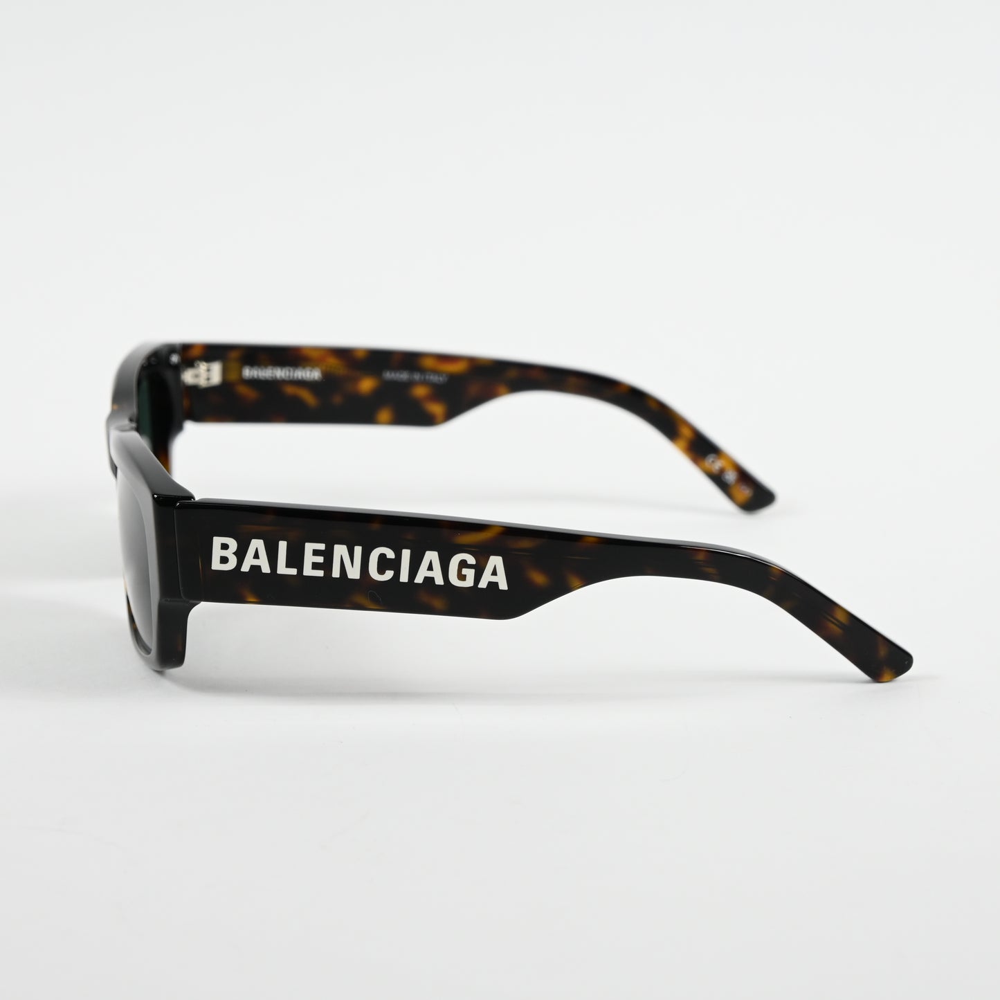 Balenciaga BB0261S 002 Mens Authentic Sunglasses Havana/Silver, 57mm - New