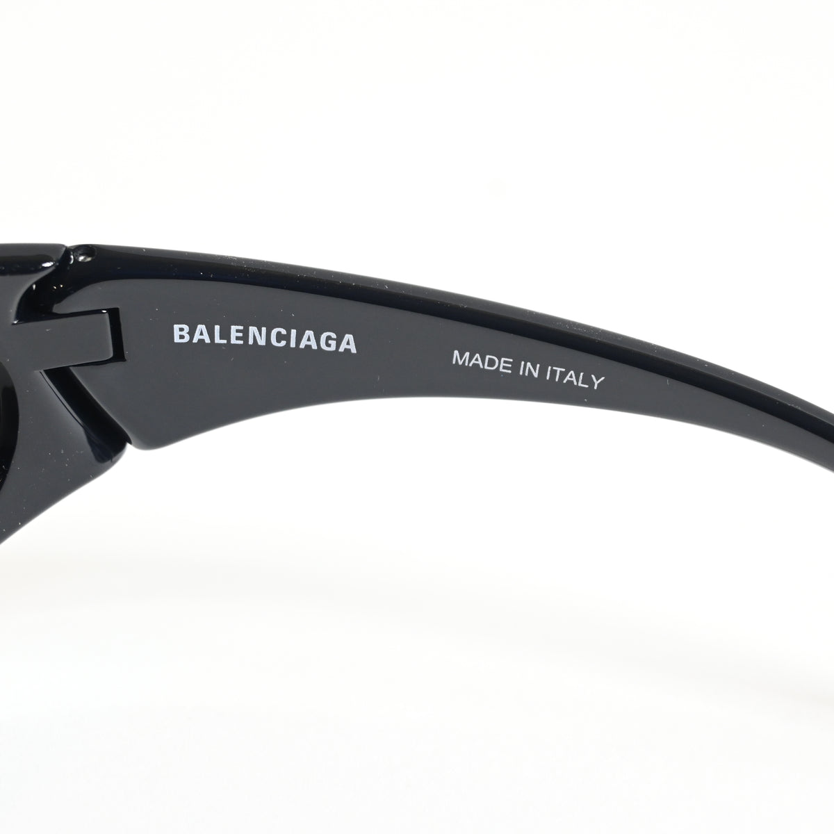 Balenciaga BB0318S 001 Unisex Authentic Sunglasses Black/Gray, 78mm - New