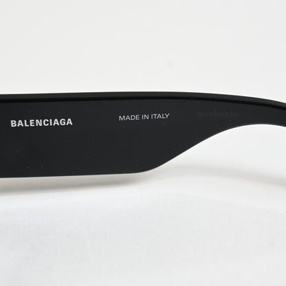 Balenciaga BB0260S 001 Womens Authentic Sunglasses Black/Gray, 56mm - New
