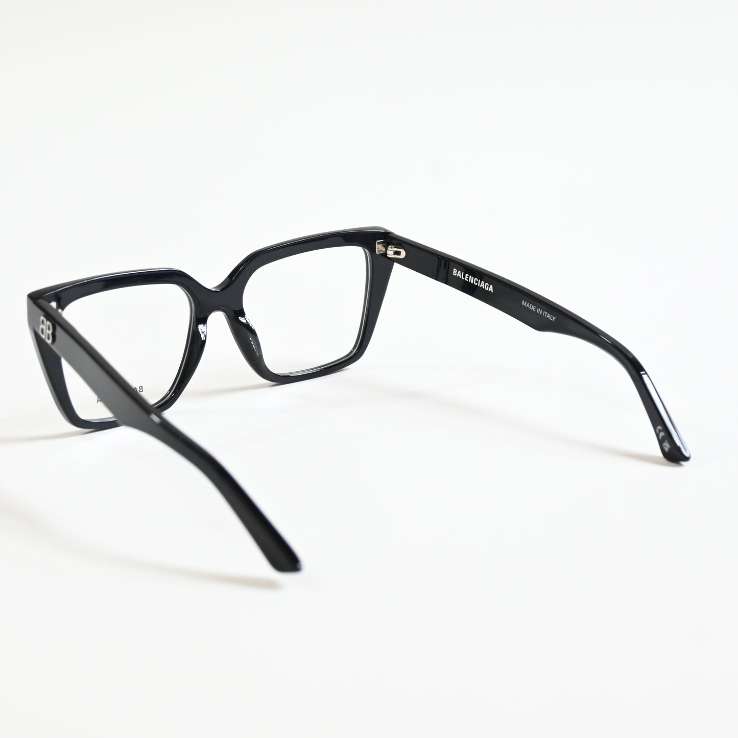 Balenciaga BB0130O 001 Womens Authentic Eyeglasses Burgundy, 53mm - New