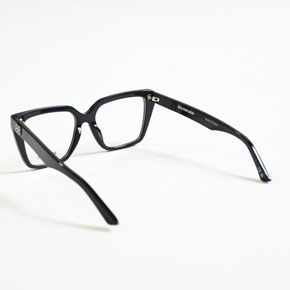 Balenciaga BB0130O 001 Womens Authentic Eyeglasses Burgundy, 53mm - New