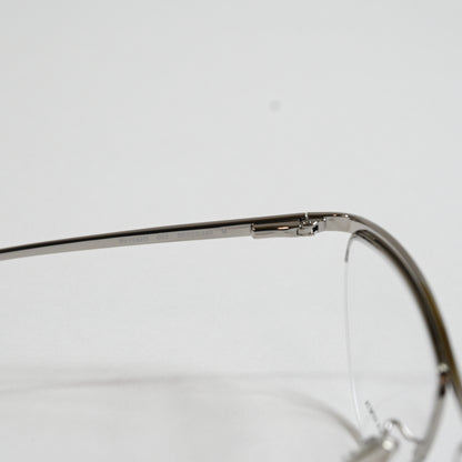 Bottega BV1132O 002 Womens Authentic Eyeglasses Silver, 56mm - New