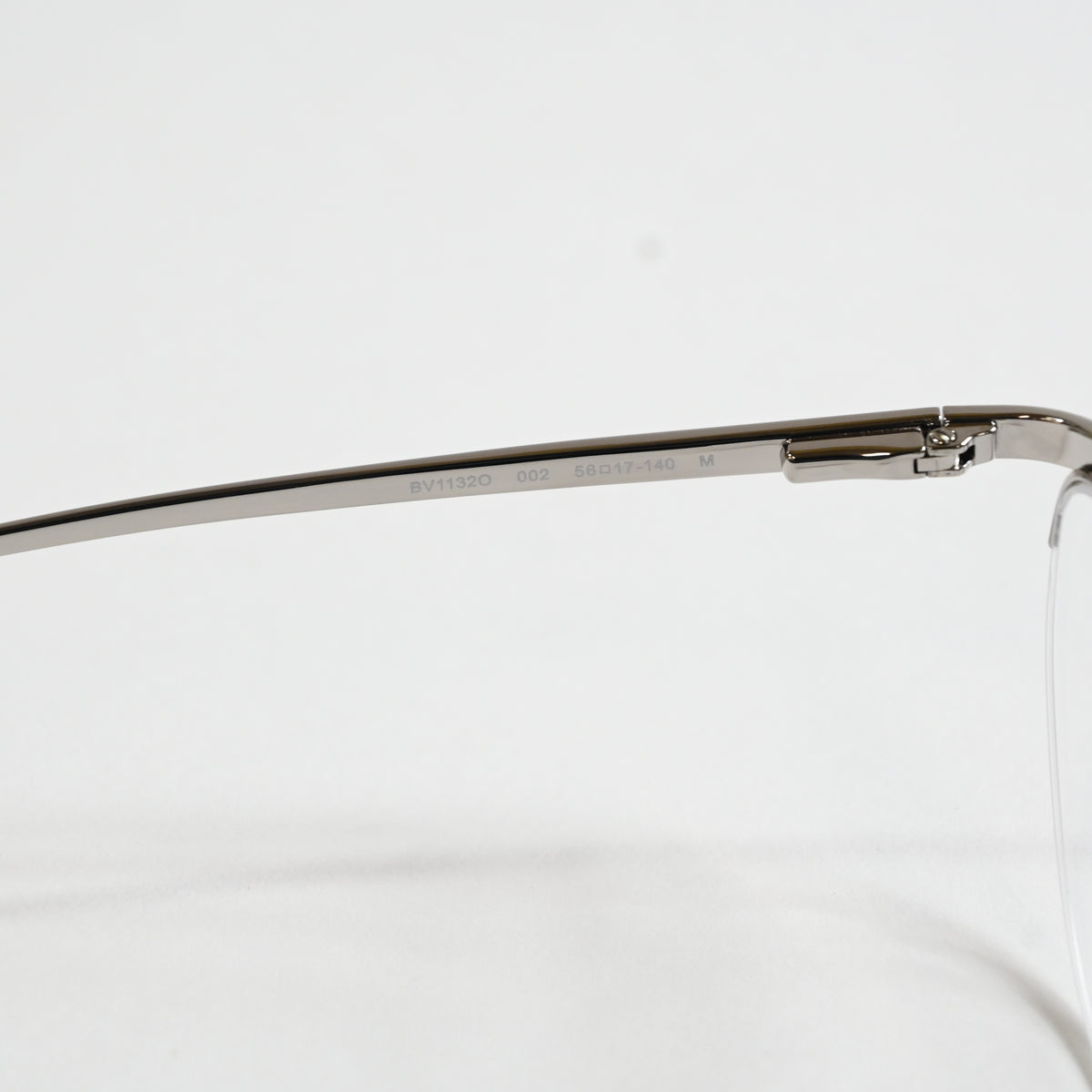 Bottega BV1132O 002 Womens Authentic Eyeglasses Silver, 56mm - New
