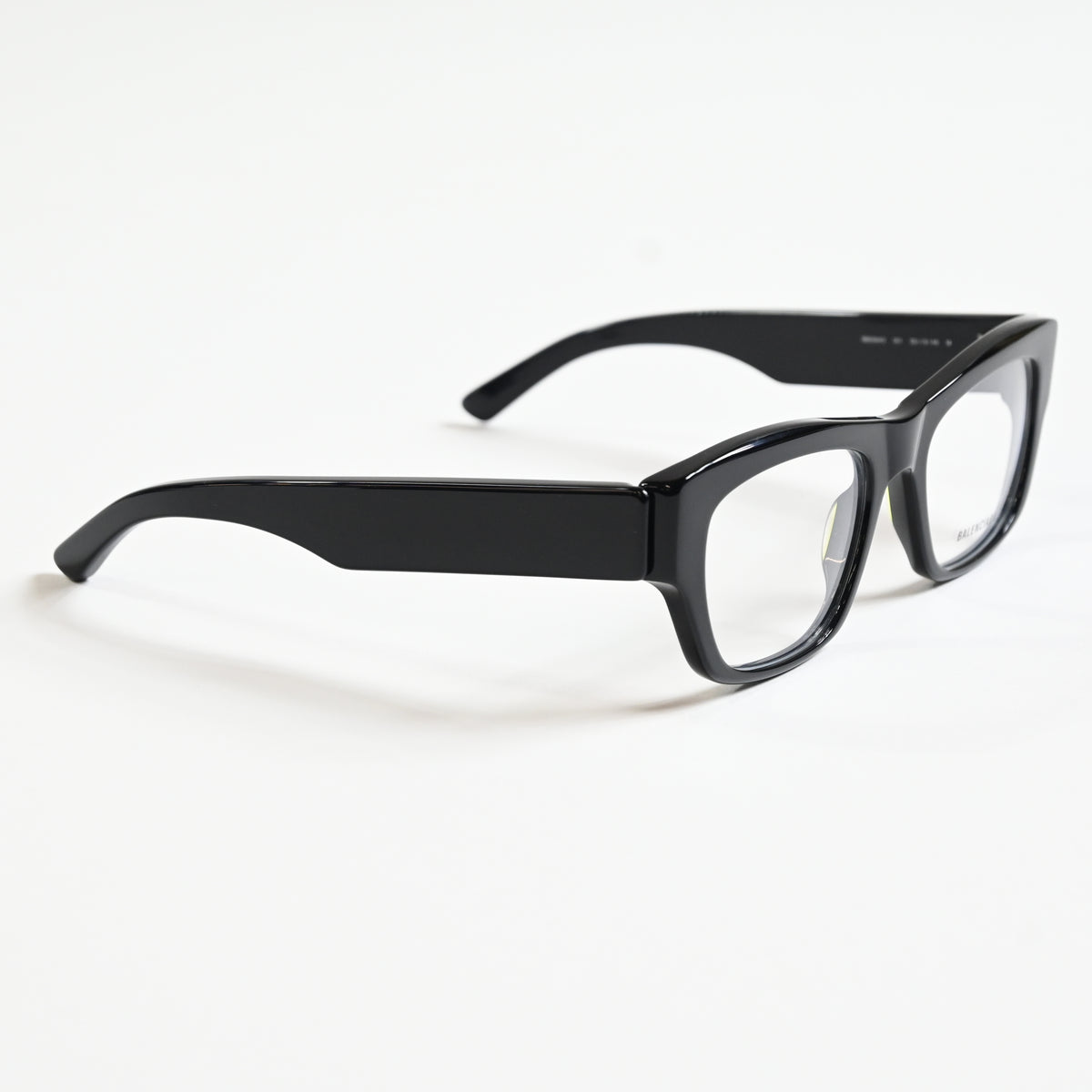 Balenciaga BB0264O 001 Unisex Authentic Eyeglasses Black/Silver, 53mm - New
