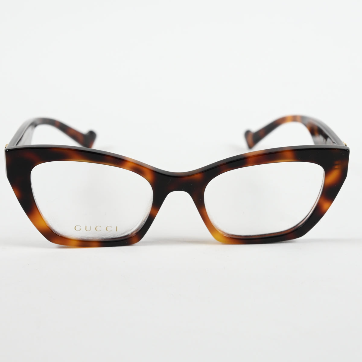 Gucci GG1334O 002 Unisex Authentic Eyeglasses Havana, 52mm - New