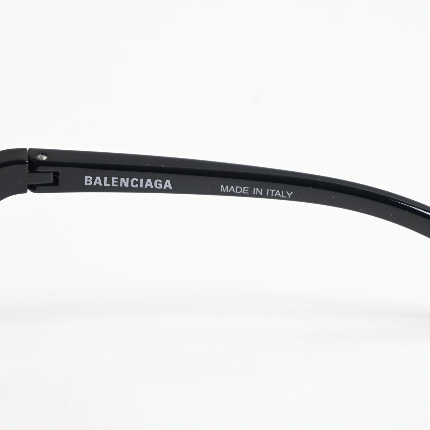 Balenciaga BB0289S 001 Unisex Authentic Sunglasses Black/Silver, 71mm - New