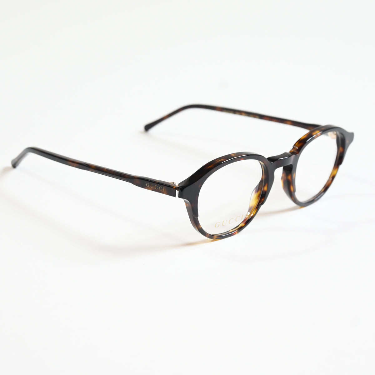 Gucci GG1212O 002 Unisex Authentic Eyeglasses Havana, 46mm - New