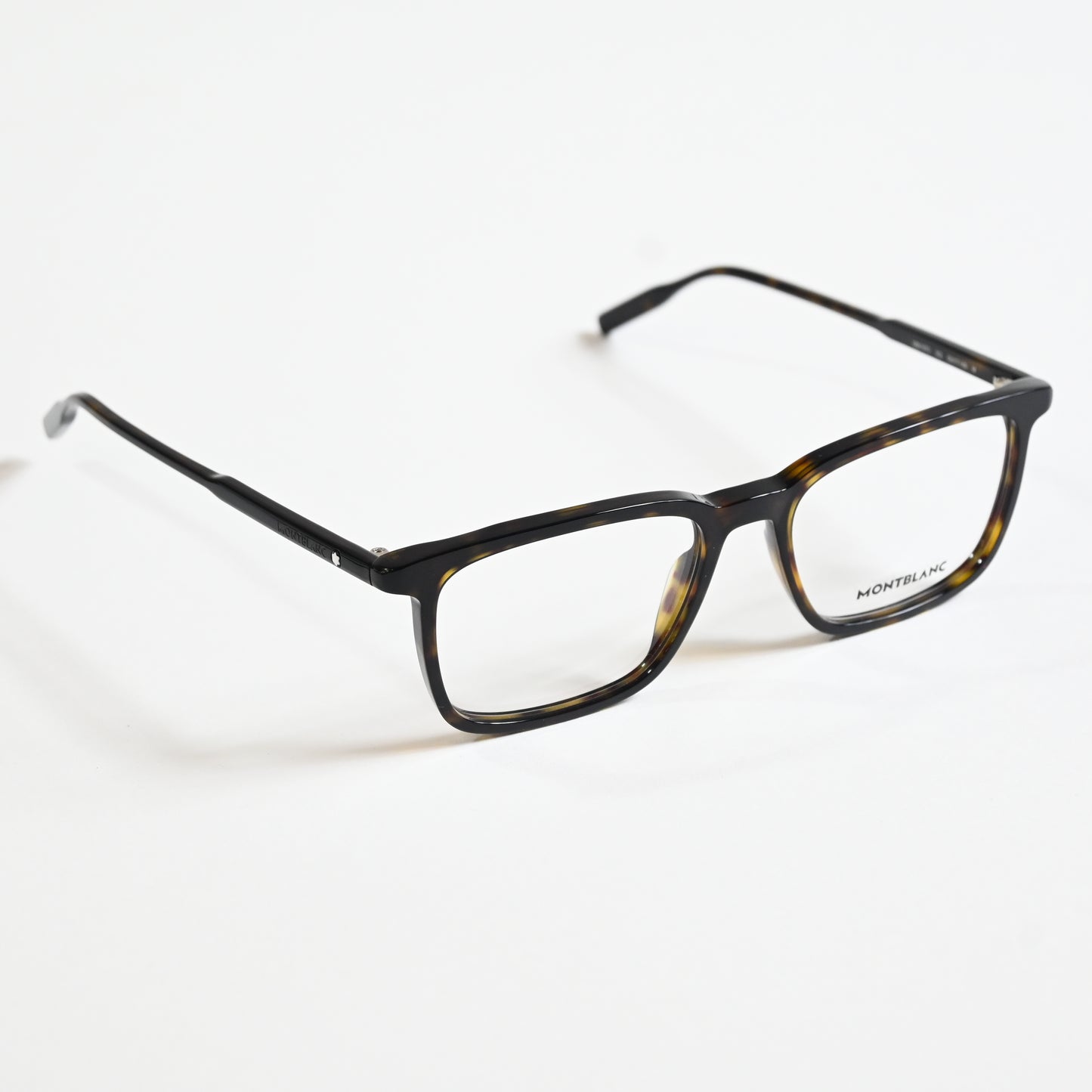 Montblanc MB0197O 002 Mens Authentic Eyeglasses Havana, 53mm - New