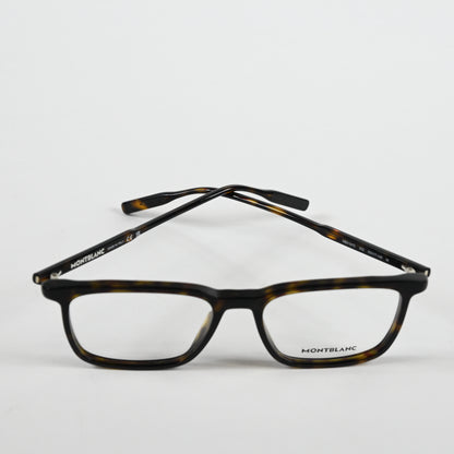 Montblanc MB0197O 002 Mens Authentic Eyeglasses Havana, 53mm - New
