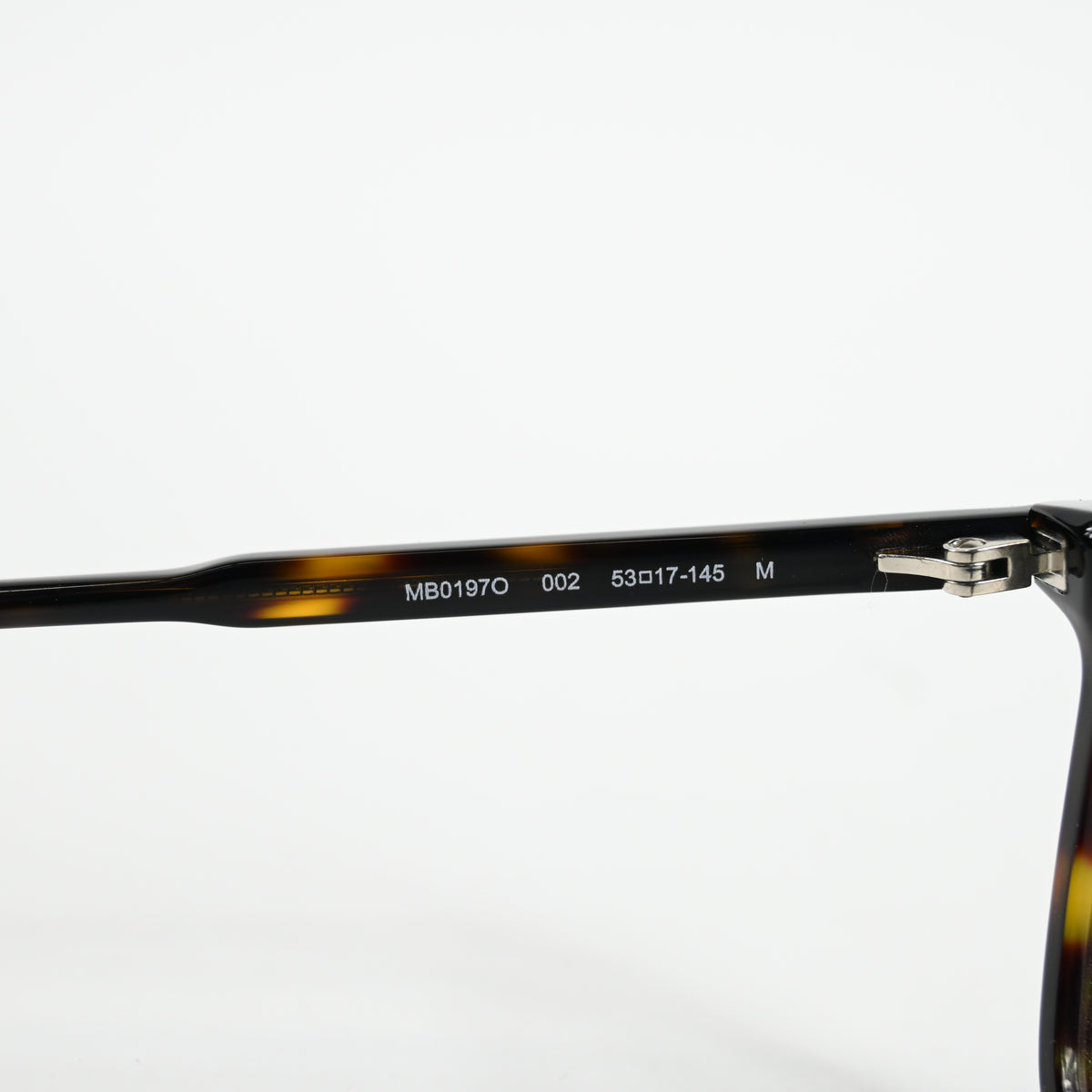 Montblanc MB0197O 002 Mens Authentic Eyeglasses Havana, 53mm - New