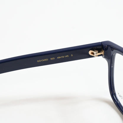 Gucci GG1343O 003 Mens Authentic Eyeglasses Black, 49mm - New
