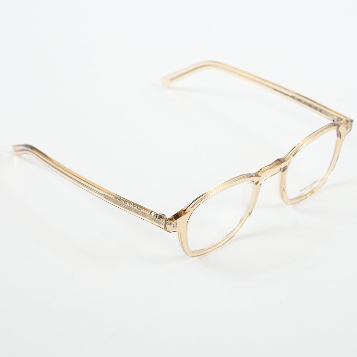 Yves Saint Laurent SL-549O-SLIM 004 Mens Authentic Eyeglasses Yellow, 47 - New