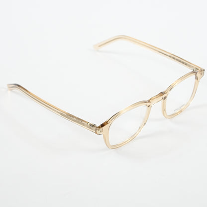 Yves Saint Laurent SL-549O-SLIM 004 Mens Authentic Eyeglasses Yellow, 47 - New