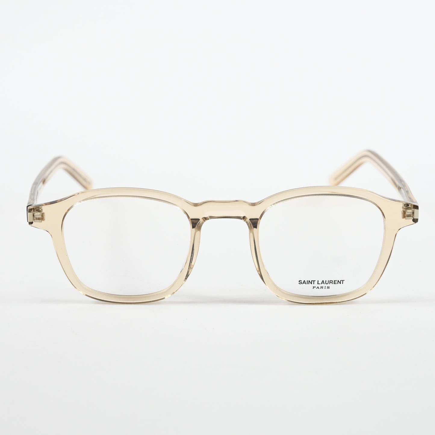 Yves Saint Laurent SL-549O-SLIM 004 Mens Authentic Eyeglasses Yellow, 47 - New