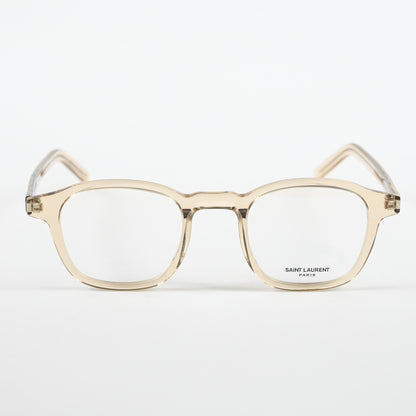 Yves Saint Laurent SL-549O-SLIM 004 Mens Authentic Eyeglasses Yellow, 47 - New