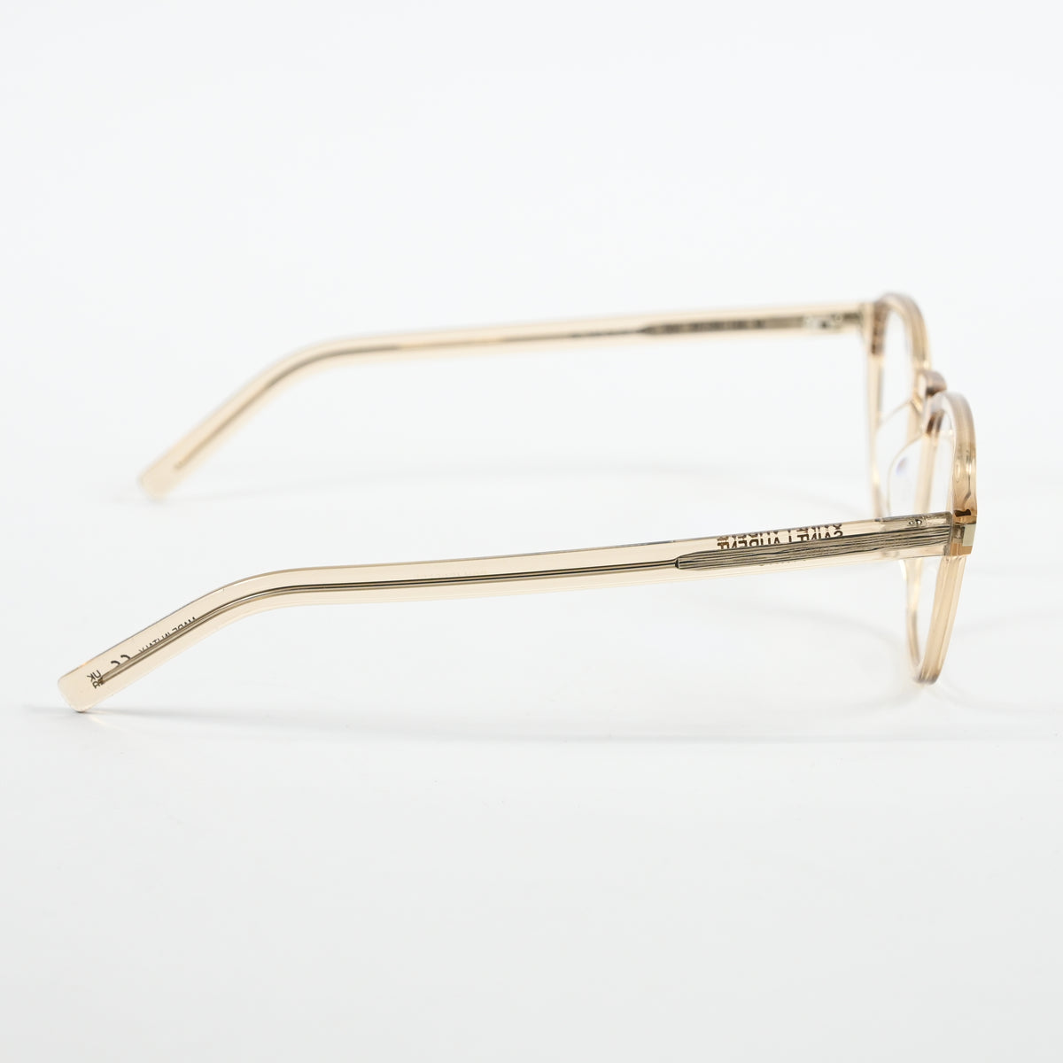 Yves Saint Laurent SL-549O-SLIM 004 Mens Authentic Eyeglasses Yellow, 47 - New