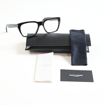 Yves Saint Laurent SL-598O 001 Mens Authentic Eyeglasses Black, 56mm - New