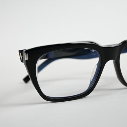 Yves Saint Laurent SL-598O 001 Mens Authentic Eyeglasses Black, 56mm - New