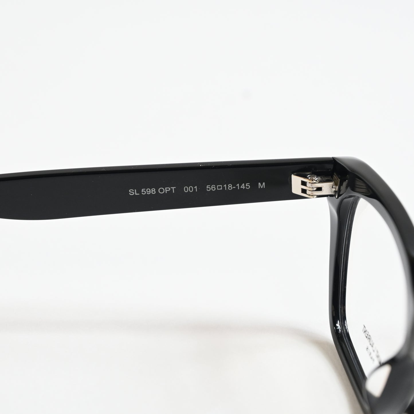 Yves Saint Laurent SL-598O 001 Mens Authentic Eyeglasses Black, 56mm - New