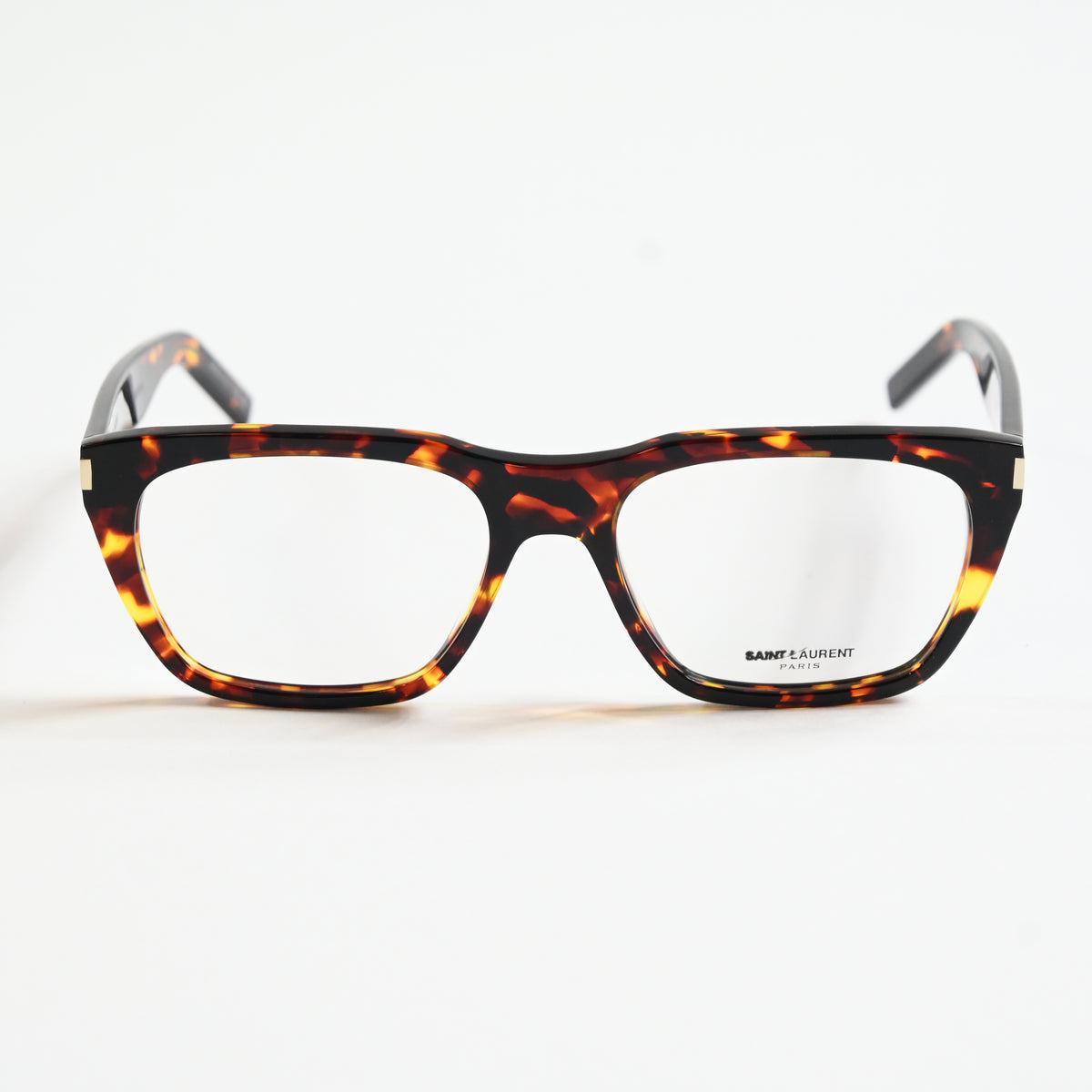 Yves Saint Laurent SL-598O 002 Unisex Authentic Eyeglasses Havana, 56mm - New