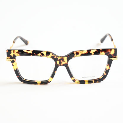 Bottega BV1243O 002 Womens Authentic Eyeglasses Black/Gold, 53mm - New