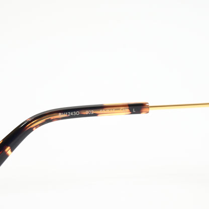 Bottega BV1243O 002 Womens Authentic Eyeglasses Black/Gold, 53mm - New
