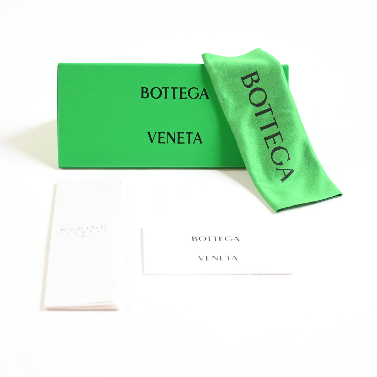 Bottega BV1243O 002 Womens Authentic Eyeglasses Black/Gold, 53mm - New